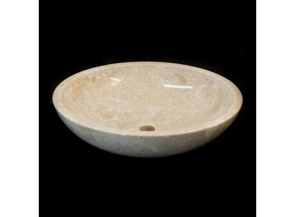 Bílý deska z přírodního kamene Ziva, unikátní kus Viadurini