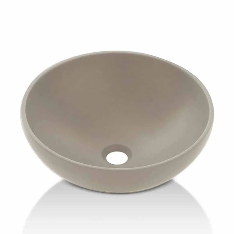 Moderní designová pryskyřičná umyvadlová deska vyrobená v Itálii - Cavan Viadurini