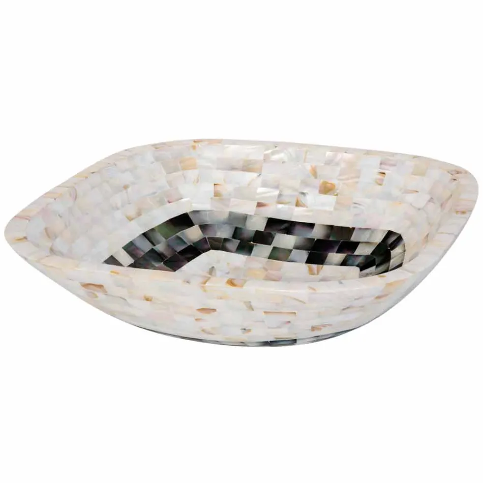 Umyvadlo s vložkami v Bea granátů, z jednoho kusu Viadurini