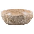 Umývadlo na desku z ručního designu v erodovaném mramoru, Busseto
