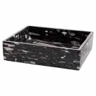 Umyvadlo designu podporující mramor Ozzy, z jednoho kusu Viadurini