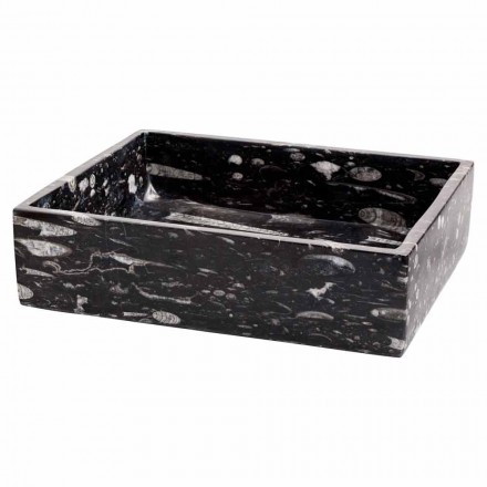 Umyvadlo designu podporující mramor Ozzy, z jednoho kusu Viadurini