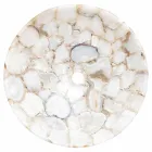 Umyvadlo designu podpora krystalický kámen Poncho Viadurini