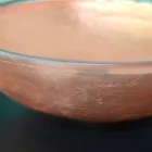 Designové umyvadlo na desku v průhledné pryskyřici a mědi - Salvatore Viadurini