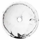 Umyvadlo s kulatým designem v pryskyřici, Bussoleno Viadurini