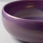 Deska z hliněného dřezu Raku s metalickým leskem Craquelé - Prisma Viadurini