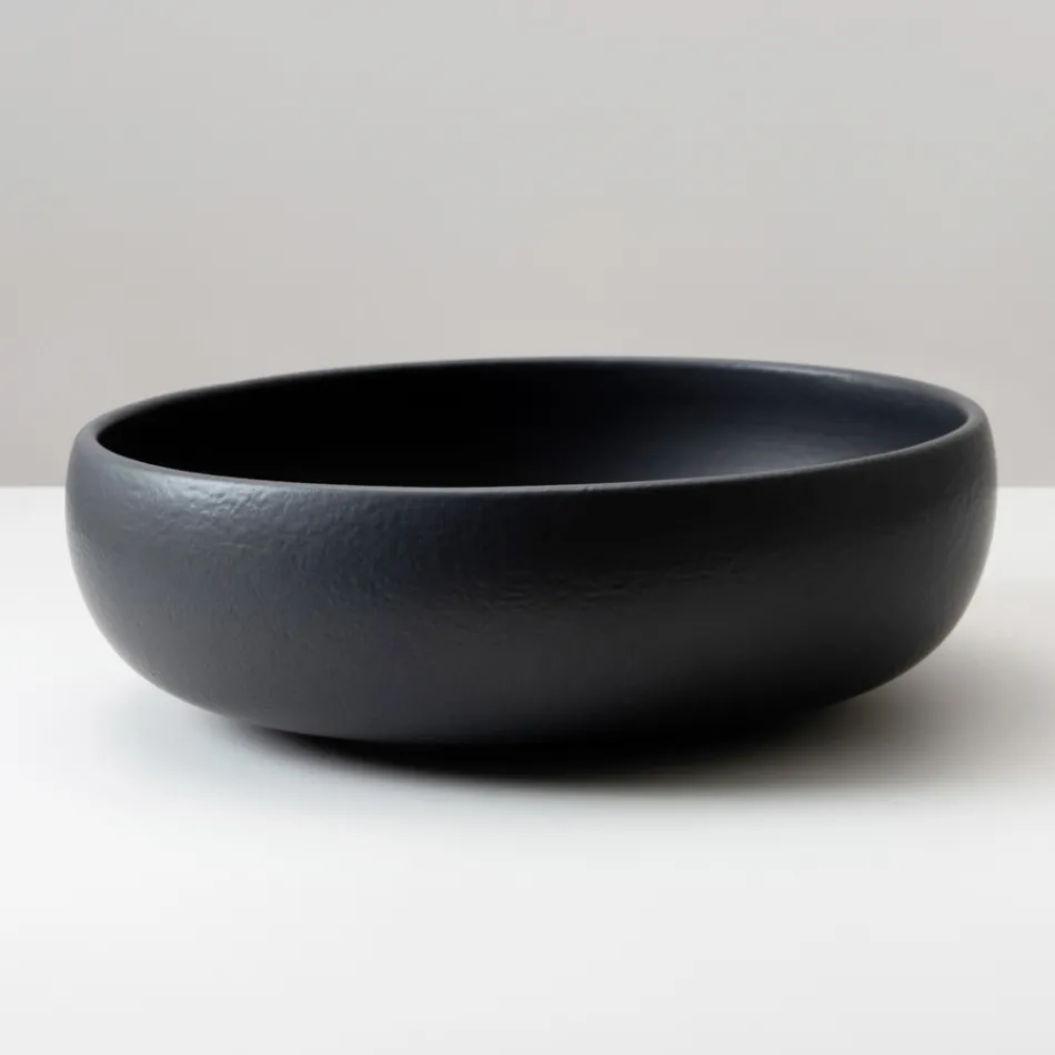 Deska z hliněného dřezu Raku s metalickým leskem Craquelé - Prisma Viadurini