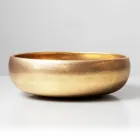 Ručně soustružený kovový dřez z hlíny raku na pracovní desku - Prisma Viadurini