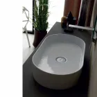 Umyvadlo v moderním designu keramických Slunce také Itálie 65x35 cm Viadurini