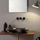 Umývadlo na desku v bodové keramické konstrukci vyrobené v Itálii Laura Viadurini