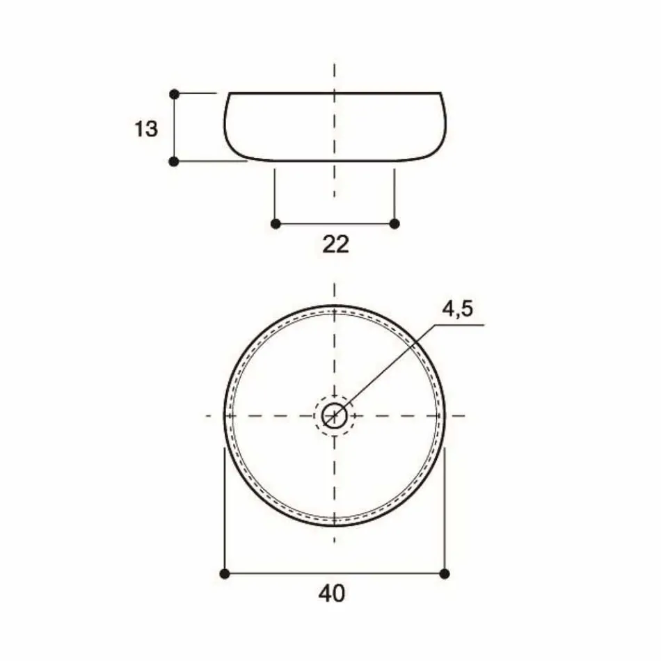 Raku keramické pultové umyvadlo ručně vyráběné v Itálii, Ramon Viadurini