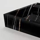 Umyvadlo na pracovní desku z porcelánu s mramorovým efektem, vyrobené v Itálii - Cervia Viadurini