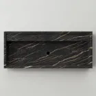 Umyvadlo na desku z porcelánové kameniny s mramorovým efektem Made in Italy - Cervia Viadurini