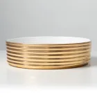 Umyvadlo na desku z vlnitého porcelánového kameniva vyrobeného v Itálii - Vibrazione Viadurini