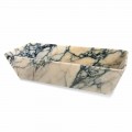 Umyvadlo na desku v designu Paonazzo Marble Squared Made in Italy - Karpa