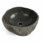 Umyvadlo na desku z přírodního říčního kamene Agra Viadurini