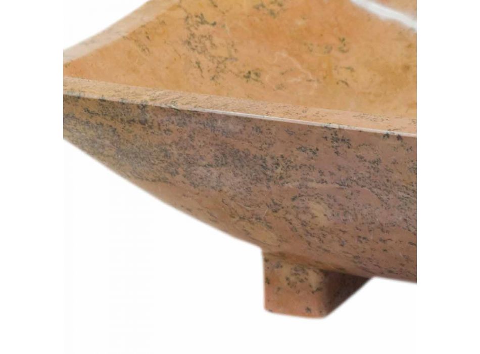 Iria umyvadlo z přírodního kamene, 50x30x16 cm Viadurini