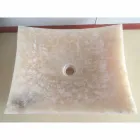 Onyx umyvadlo z přírodního kamene Láska, jedinečný kus Viadurini