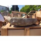 Umyvadlo na desku Ručně vyrobené v River Stone - Aurea Viadurini