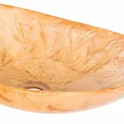 Moderní ruční pryskyřičná deska s umyvadlem - Malegno Viadurini