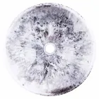 Moderní umyvadlo na desku s hnědou a černou pryskyřicí - Dogliola Viadurini