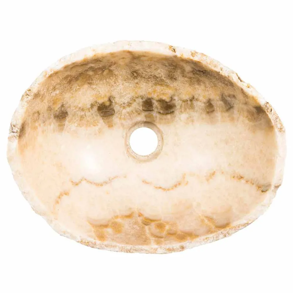 Ručně vyráběné umyvadlo Onyx Stone - Barolo Viadurini