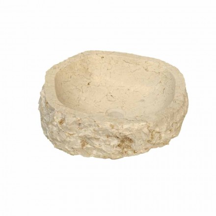 Umyvadlo Podpora Piece Marble Beige Mumbai Viadurini