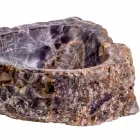 Umývadlo na desku stolu ručně vyráběné v ametystovém kameni, Vidor Viadurini