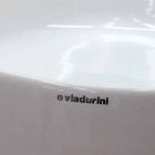 Obdélníkový umyvadlo L 80 cm v keramice Made in Italy - Piacione Viadurini