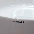 Kulaté umyvadlo na desku v keramice Made in Italy - Zarro Viadurini