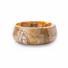 Kulaté umyvadlo na desku v jedinečném designu Pure Onyx - Ramiro Viadurini