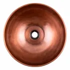Kulatý umyvadlo vyrobené z mědi, Murello Viadurini