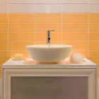 Umyvadlo Support Round Beige Mimo Smooth Nusa Viadurini