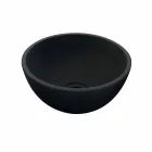 Umyvadlo Podpora Tondo v čedičová Black Kali Viadurini