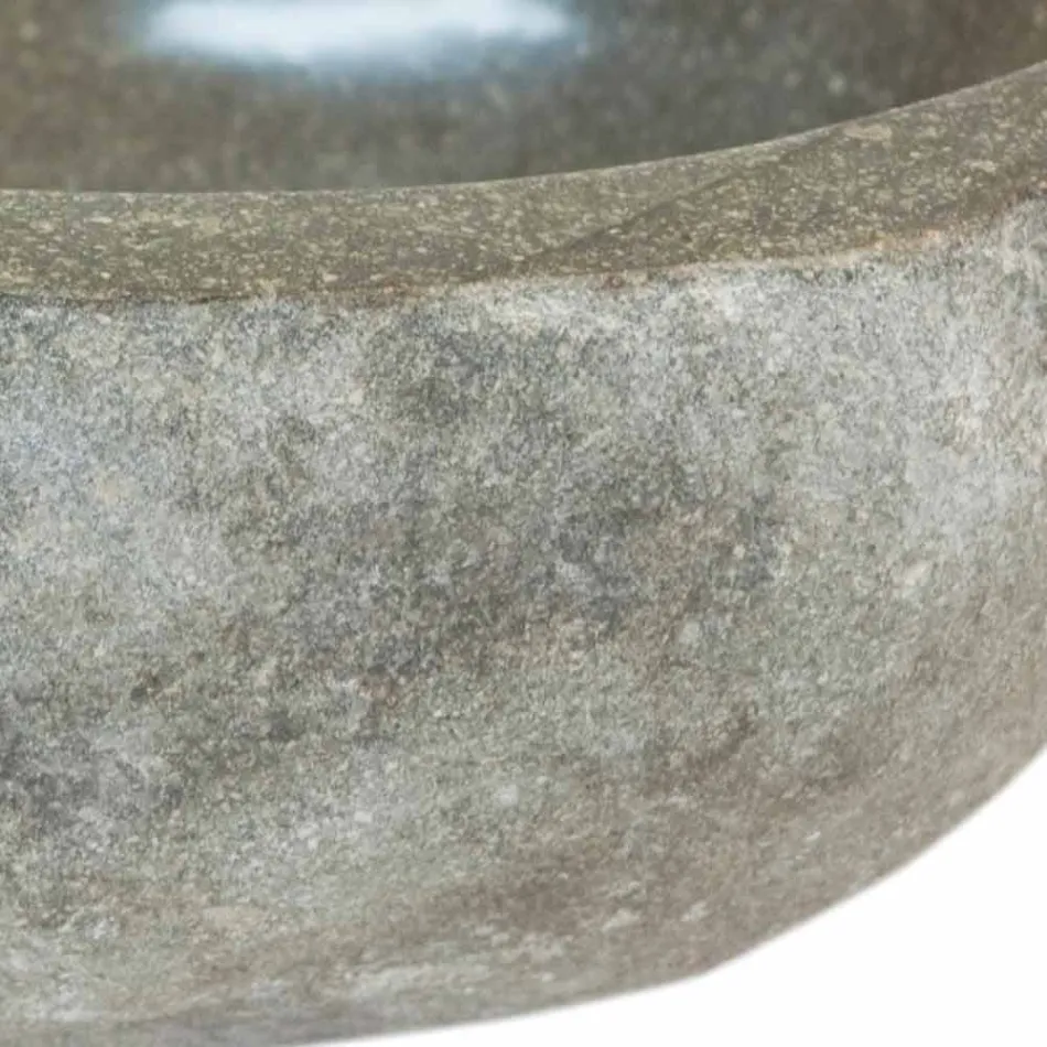 Kai Umyvadlo z přírodního kamene, unikátní kus Viadurini