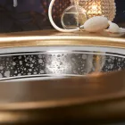 Vestavěné koupelnové umyvadlo z ručně lité šamotové hlíny Made in Italy - Erioli Viadurini