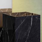 Podlahové umyvadlo s geometrickým designem z porcelánového kameniny 4 povrchové úpravy - Calogero Viadurini