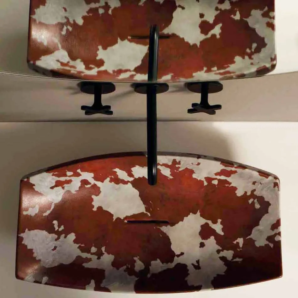 Designové keramické umyvadlo na desku vyrobené v Itálii Laura Viadurini