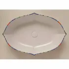 Designové keramické umývadlo, vyrobené v Itálii Oscar Viadurini