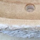 Umývadlo pro koupelnu Laia v přírodním kameni Viadurini