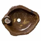 Design umyvadlo zapuštěné mramor / support Samir, z jednoho kusu Viadurini