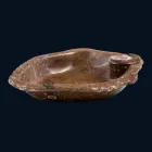 Design umyvadlo zapuštěné mramor / support Samir, z jednoho kusu Viadurini