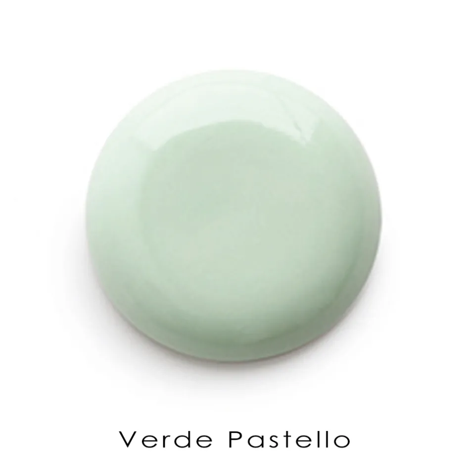 Volně stojící rohové umyvadlo v moderní barevné keramice 42 cm - Angelino Viadurini