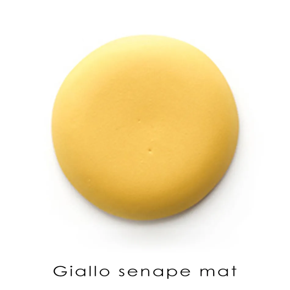 Volně stojící rohové umyvadlo v moderní barevné keramice 42 cm - Angelino Viadurini