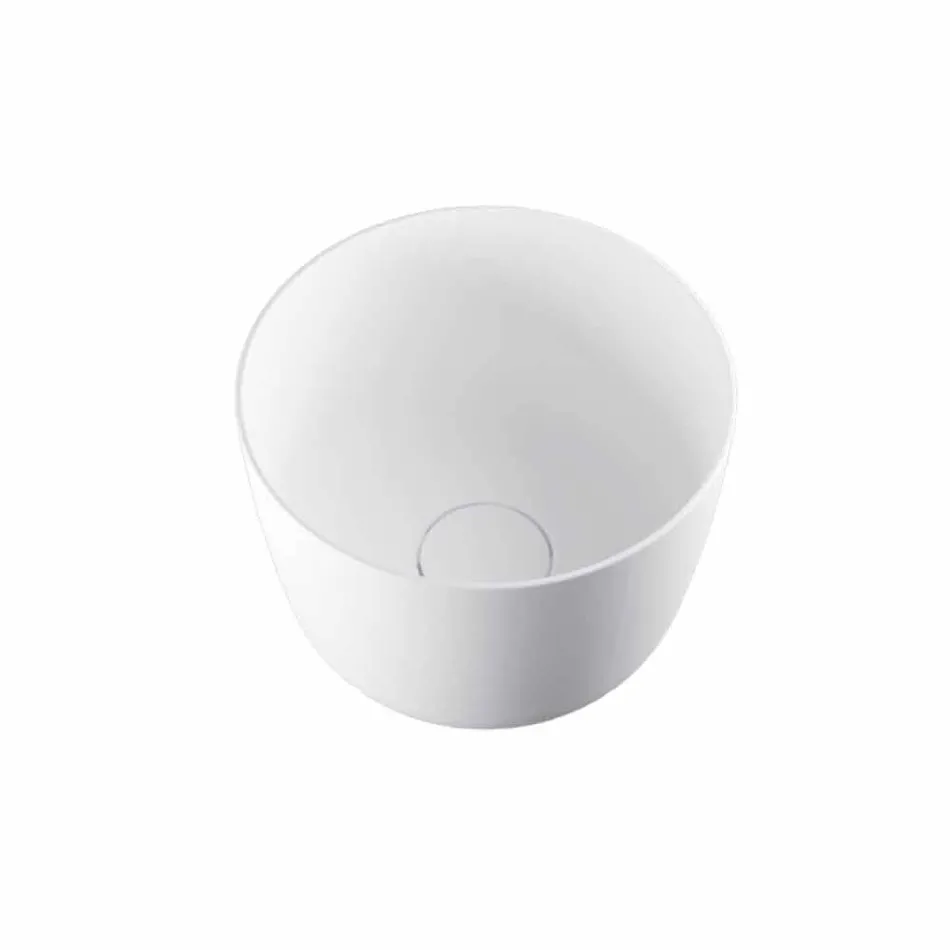 Volně stojící kruhové umyvadlo vyrobené v Itálii, Lallio Viadurini