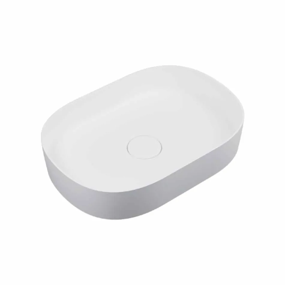 Vyrobeno v Itálii volně stojící design pultu umyvadlo, Formicola Viadurini