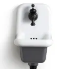 Volně stojící koupelnové umyvadlo v bílé a barevné keramice 26 cm - Jordan Viadurini