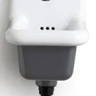 Volně stojící koupelnové umyvadlo v bílé a barevné keramice 26 cm - Jordan Viadurini