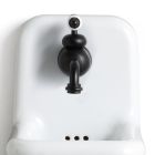 Volně stojící koupelnové umyvadlo v bílé a barevné keramice 26 cm - Jordan Viadurini