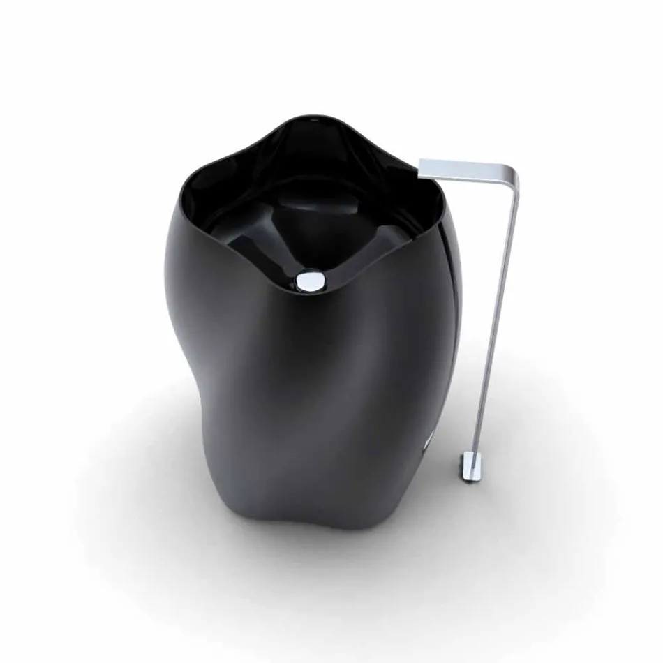 Moderní design volně stojící umyvadlo Květina vyrobená v Itálii Viadurini